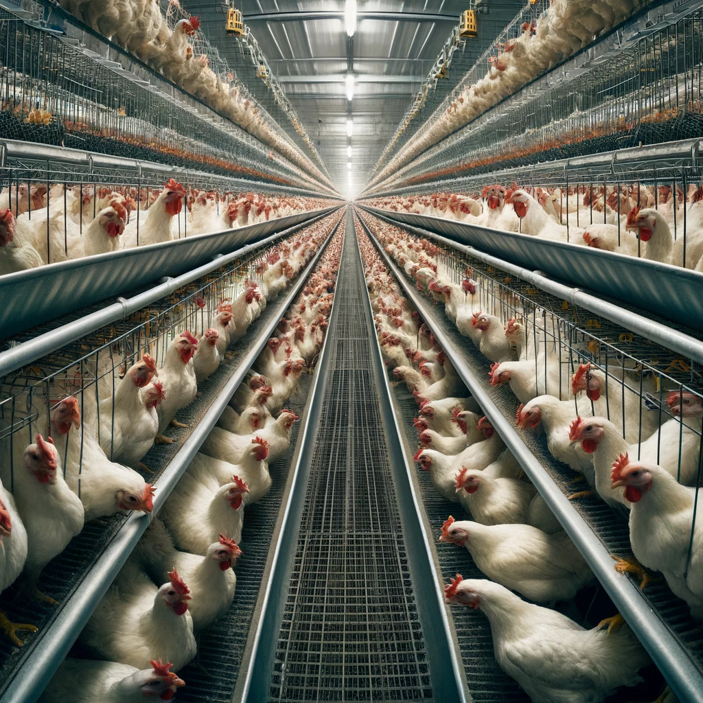 Chicken Yard Importance: Creating a Safe Haven for Your Feathered Friends 7 Commercially-raised-hens
