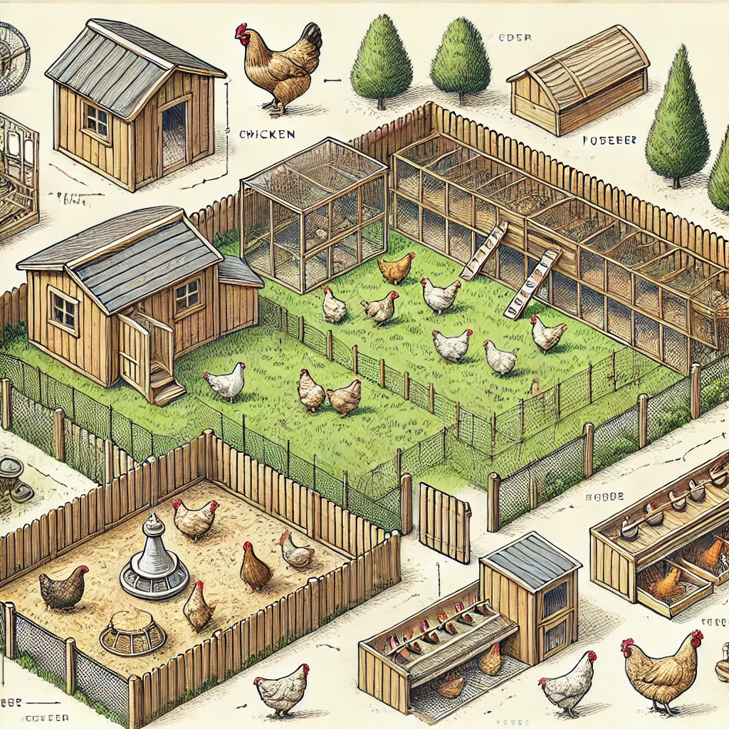 Chicken Yard Importance: Creating a Safe Haven for Your Feathered Friends 6 functional-chicken-yard