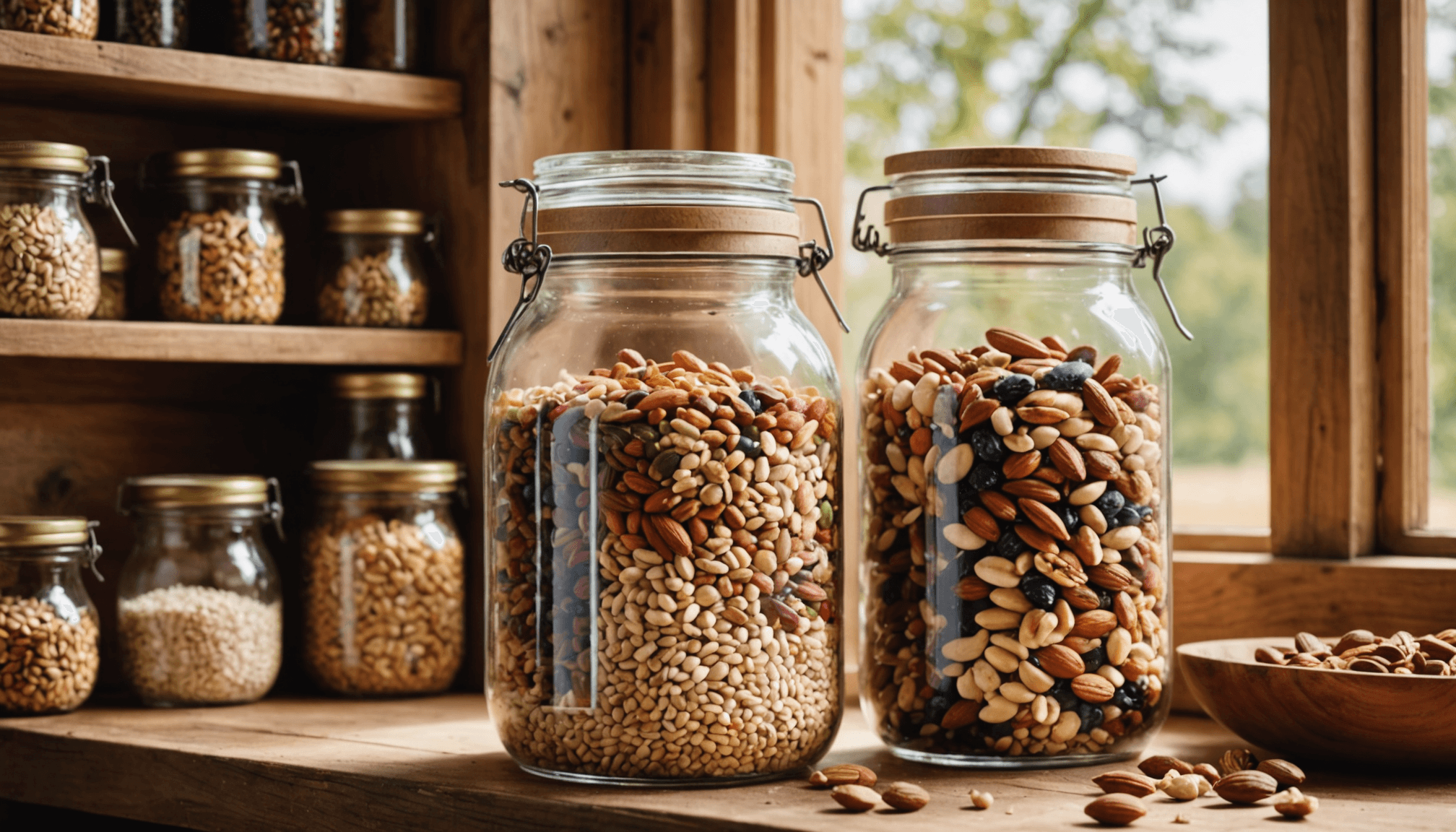 Creating a small space pantry, storage solutions, organization