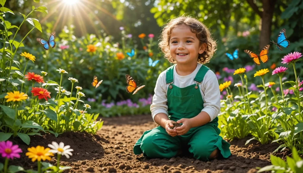 Gardening with kids in small spaces