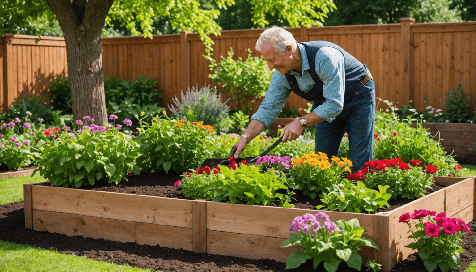 Building raised garden beds in tight spaces, gardening, DIY projects
