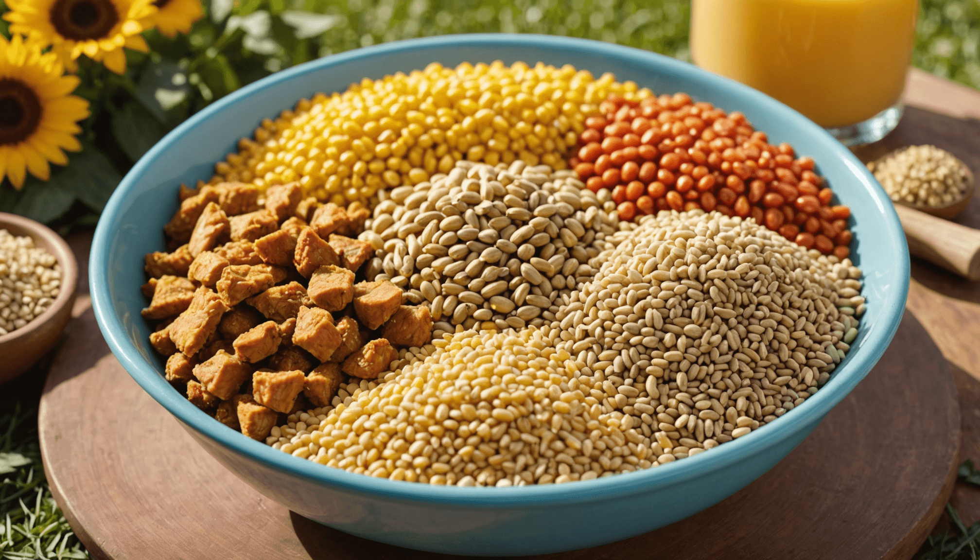 Comparing commercial vs. homemade chicken feed