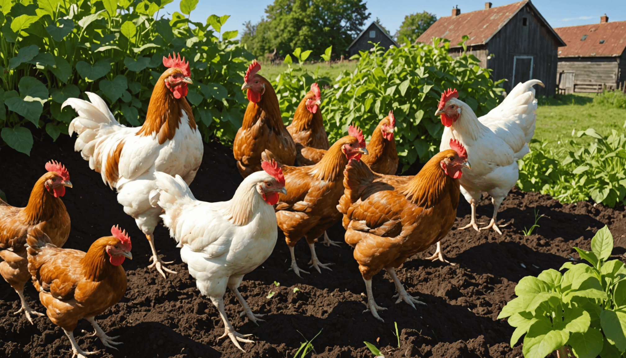 Creating a chicken-friendly compost pile