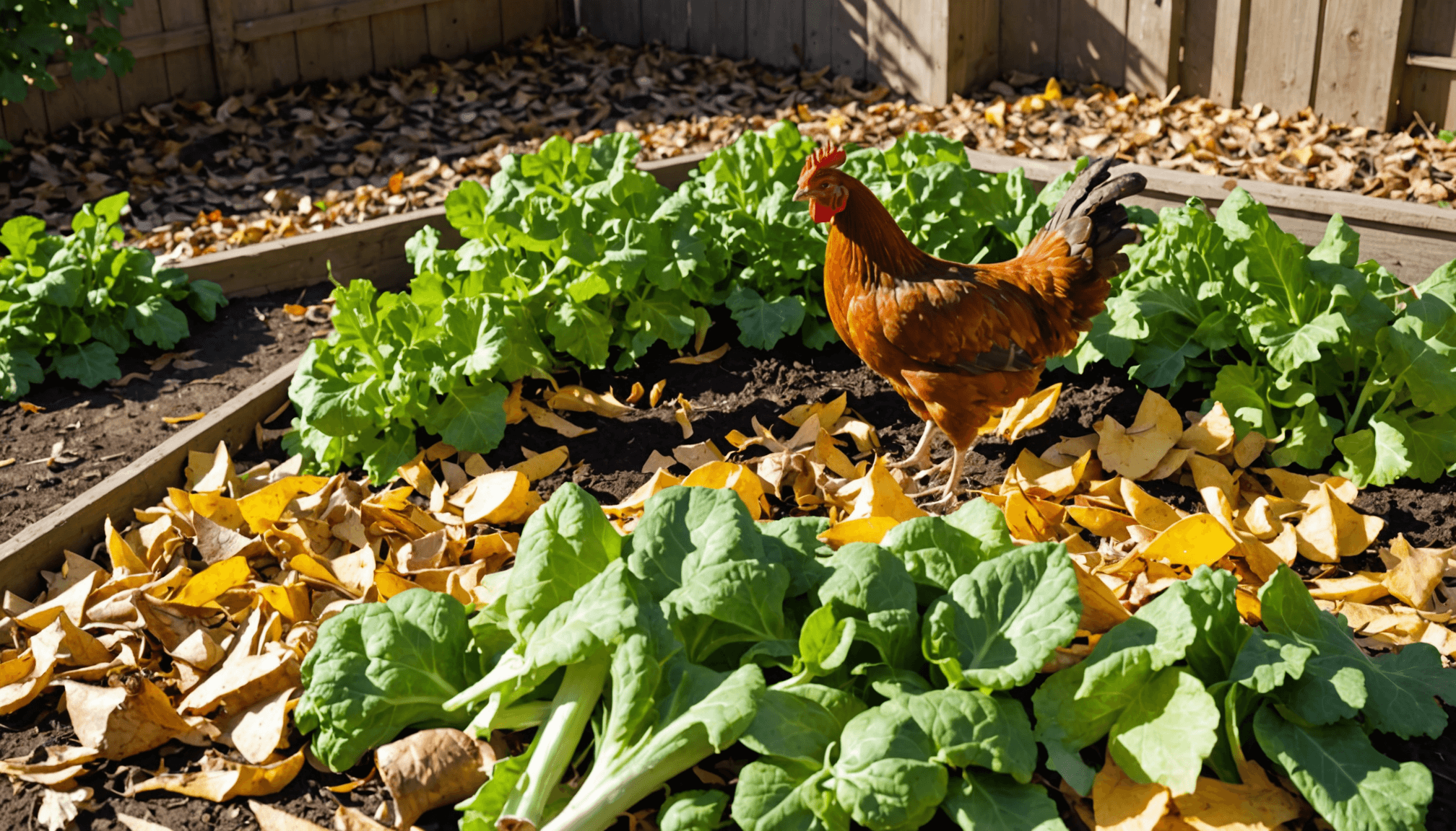 Creating a chicken-friendly compost pile