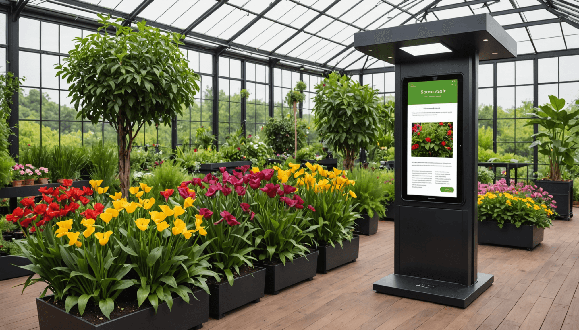 Designing an accessible plant nursery