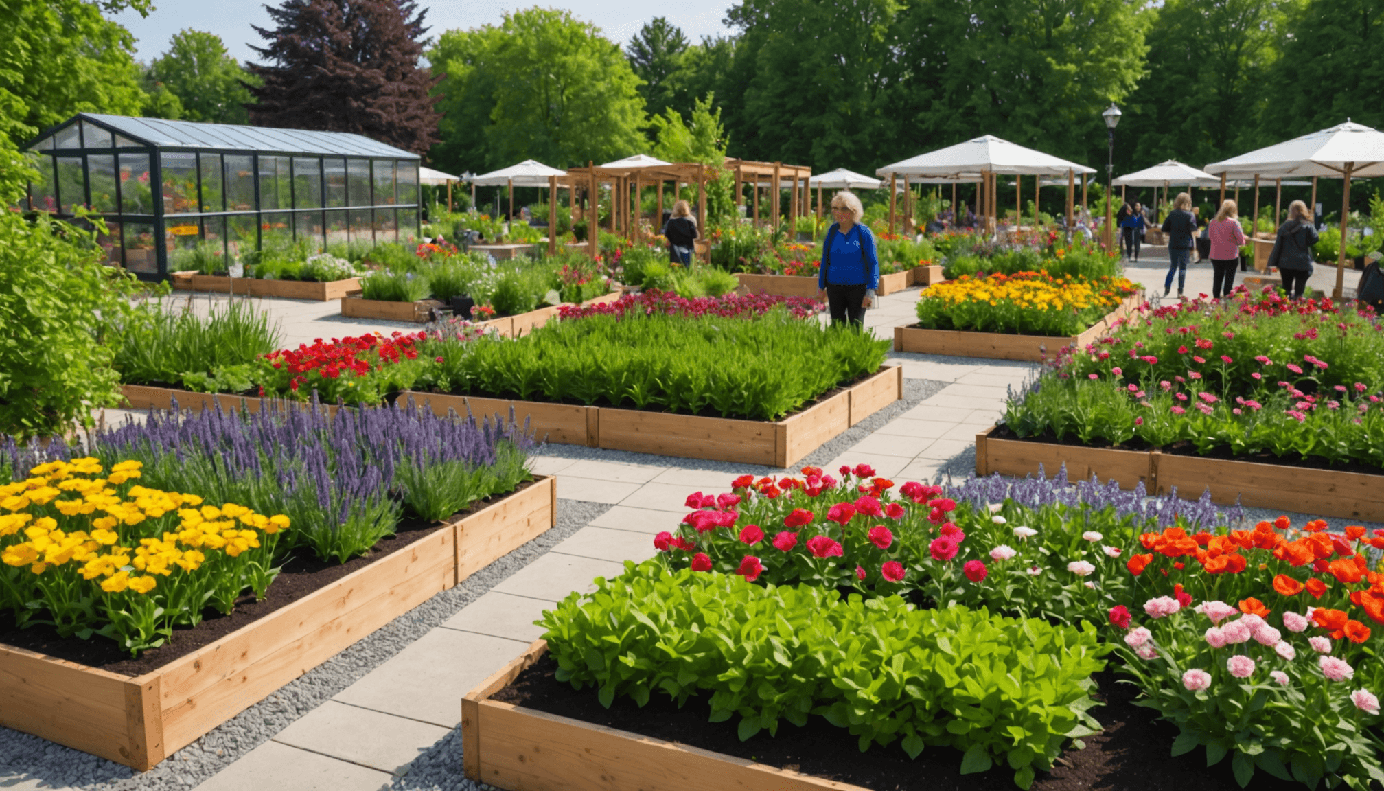 Designing an accessible plant nursery
