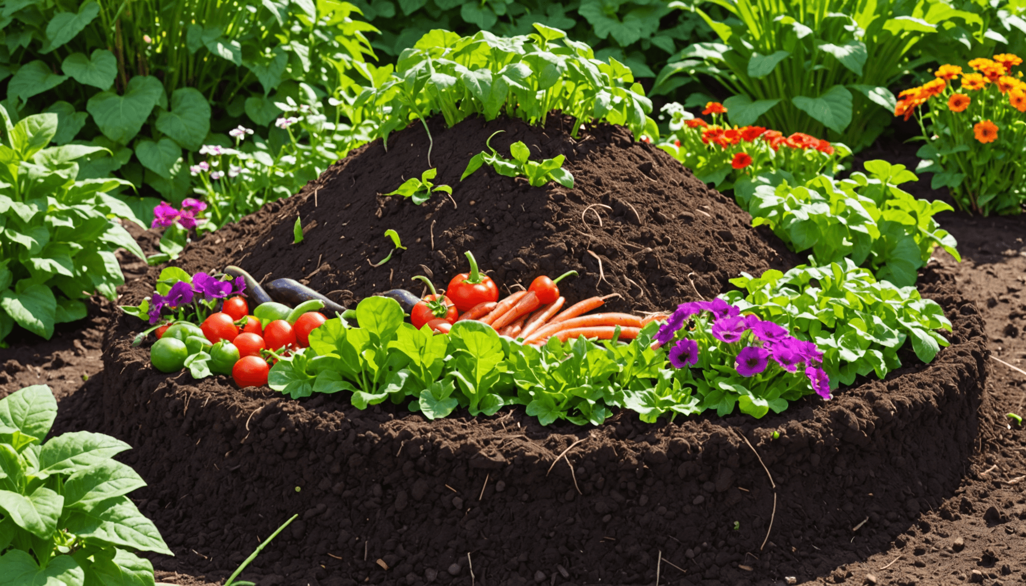 Implementing permaculture in small areas, sustainable practices, gardening