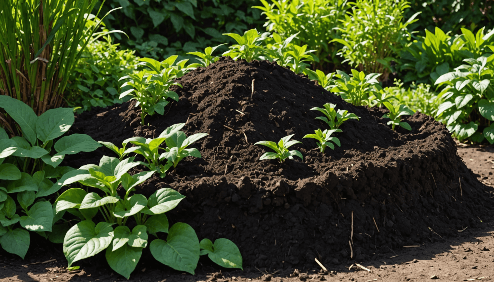 Making homemade compost tea, gardening, fertilizing