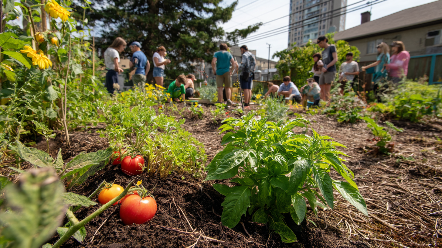 Starting a community garden for local self-sufficiency
