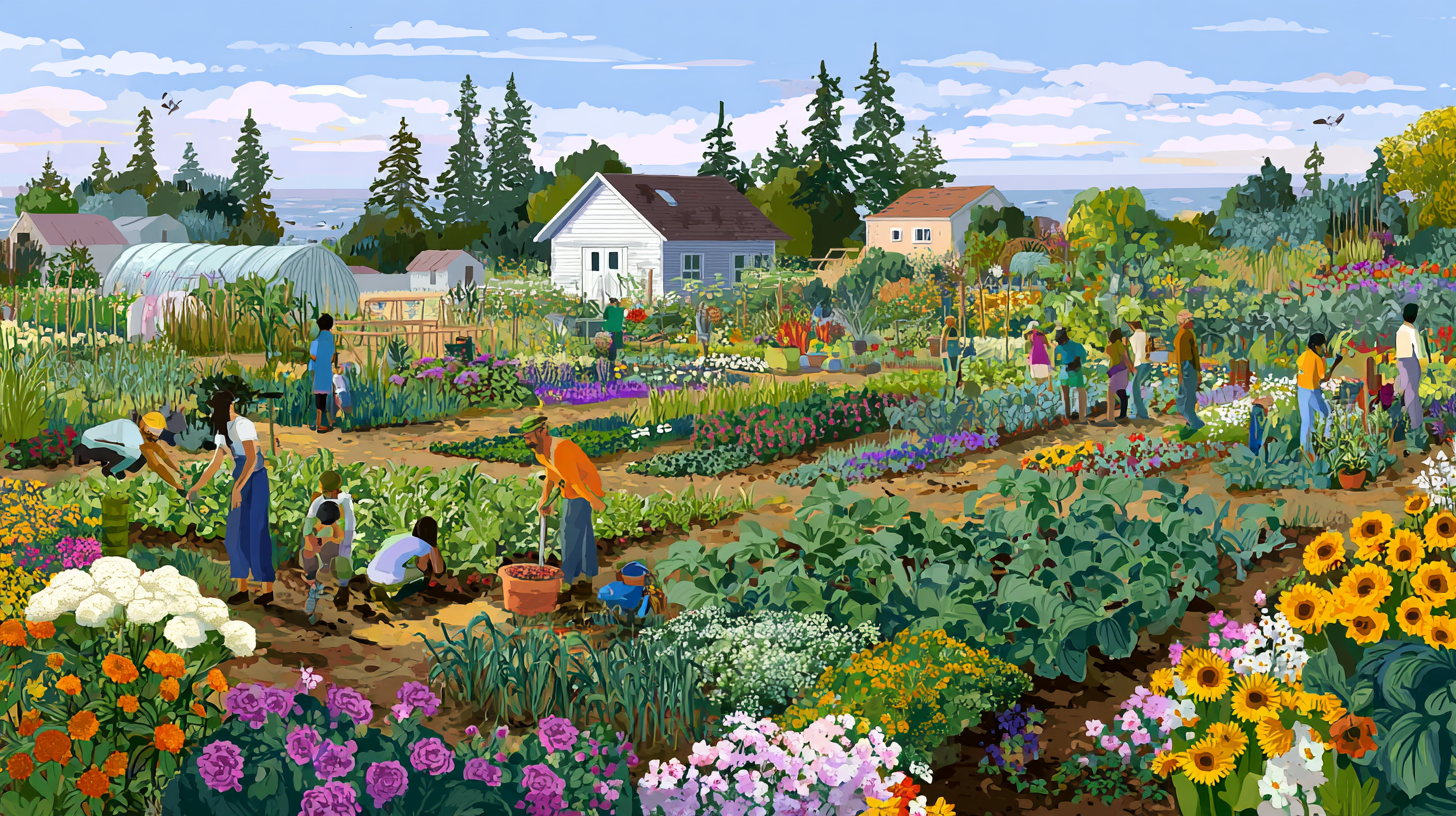 Assisting local economies through self-sufficiency