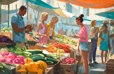 Assisting local economies through self-sufficiency