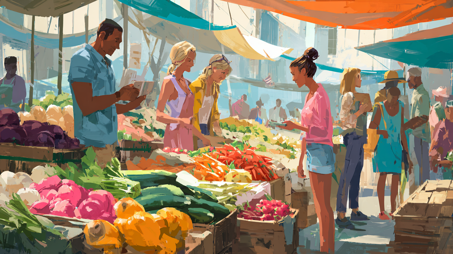 Assisting local economies through self-sufficiency