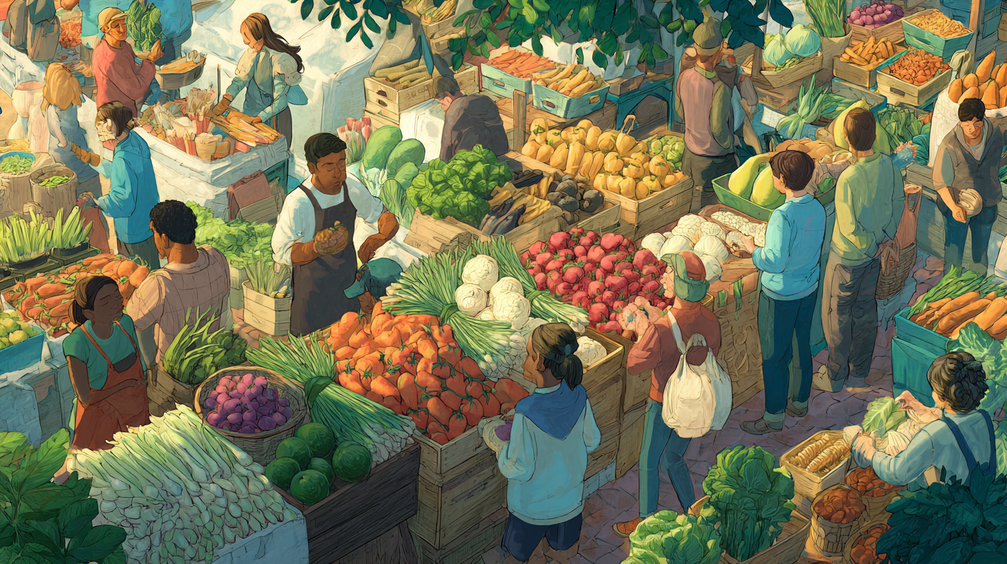 Assisting local economies through self-sufficiency