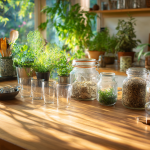 Creating natural beauty products at home