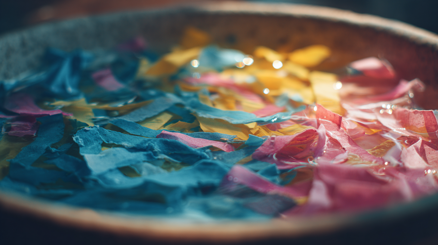 How to create homemade paper from recycled materials