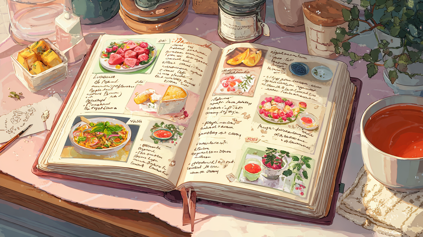 Starting a personal food journal for tracking meals