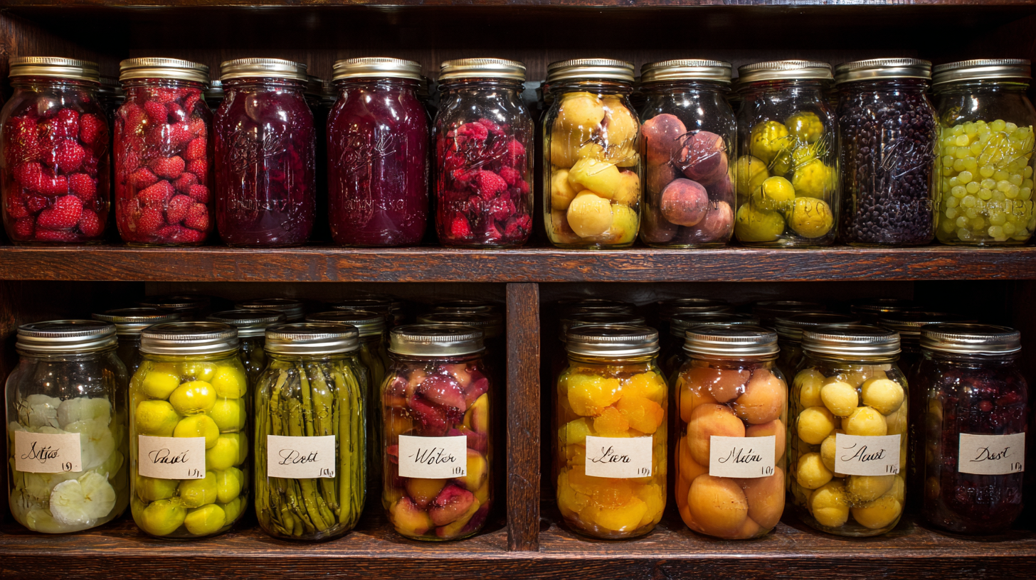 The basics of preserving fruits and vegetables